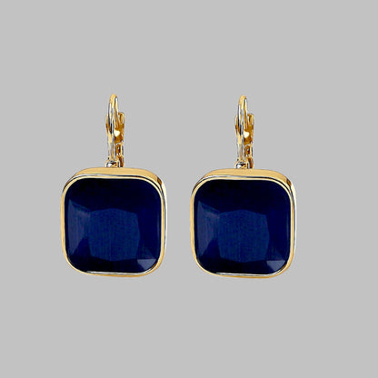 Sapphire Vintage Drop Earrings