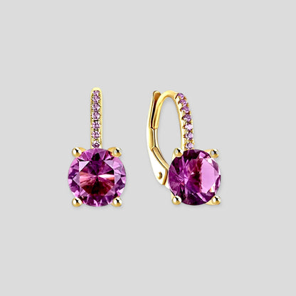 Luxury Amethyst Earrings