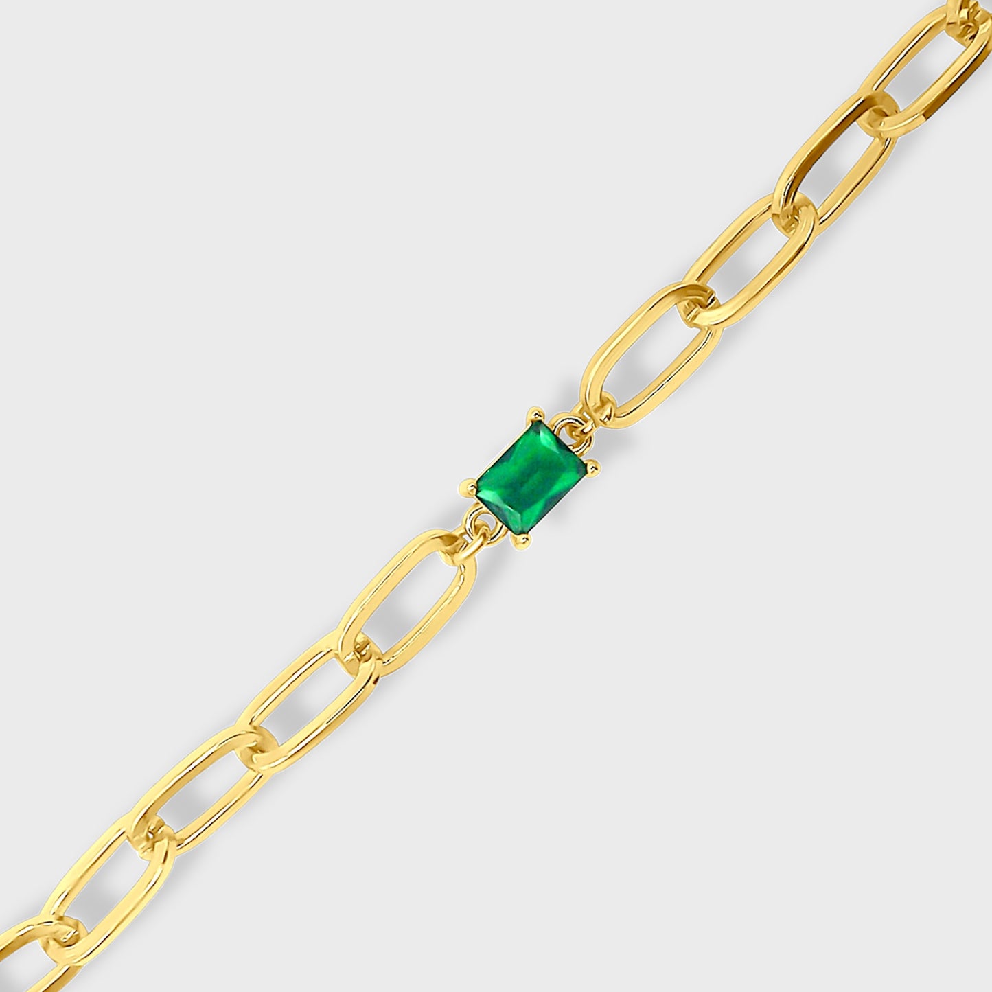 Emerald Gold Bracelet
