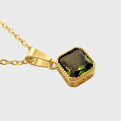 Peridot Gemstone Necklace