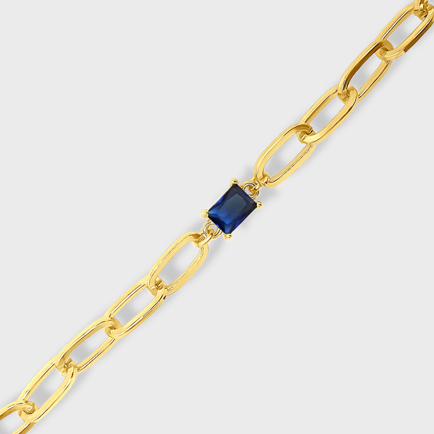 Sapphire Gold Bracelet