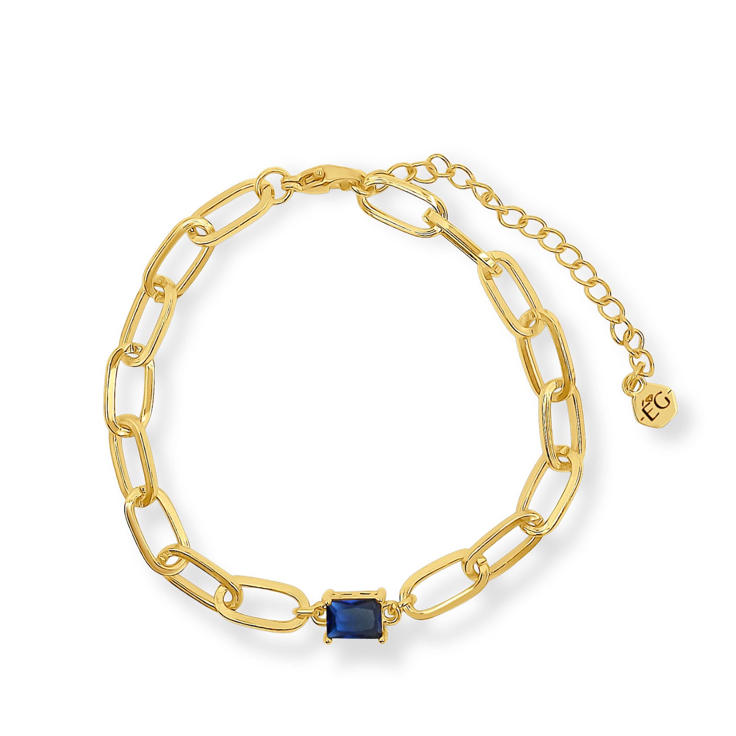 Sapphire Gold Bracelet